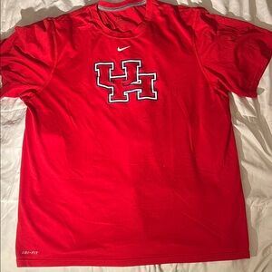 Nike Red Dri-FIT Logo Tee